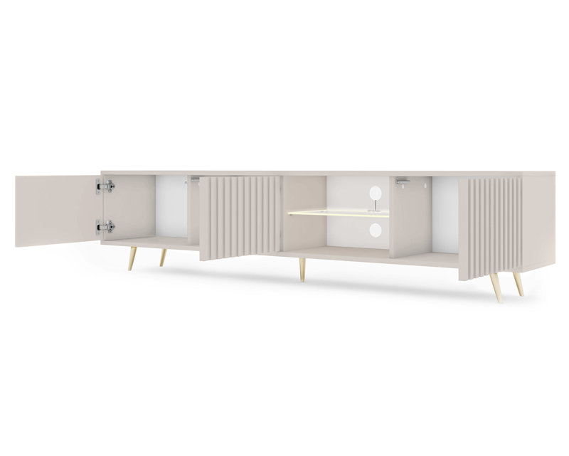 Bello Unfinished TV Stand for TVs up to 70"