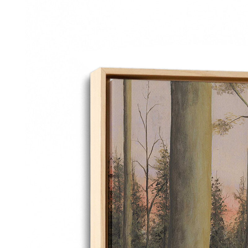 Impression sur toile, "Télécommande Lakeshore II" par Michael Willett, Tanné, «Floater», reproduction encadrée sans passe-par