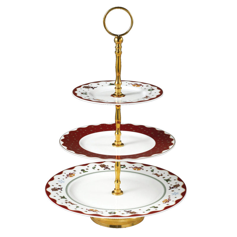 My Noel Bone China Cake Stand