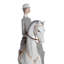 Figurine femme sur cheval