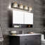 Éclairage pour meuble-lavabo 4 lumières Kynon-1611423303