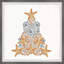 Nautical Christmas Tree - Single Picture Frame Painting-234189703