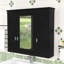 Armoire de salle de bain murale avec tablettes et rangement-120380613