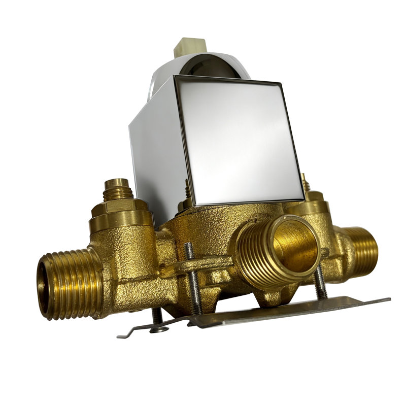 All-In-One Kit with Rough in-Valve, Chrome