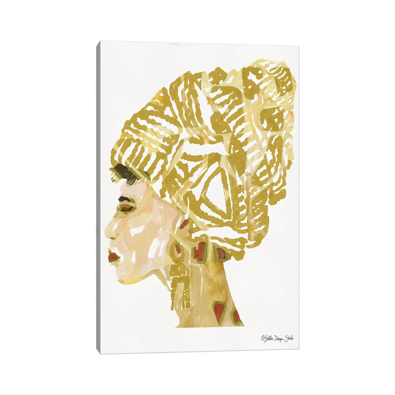 Side Portrait II by Stellar Design Studio - Gallery-Wrapped Canvas Giclée on Canvas, Canvas, 20.32 cm H x 30.48 cm W