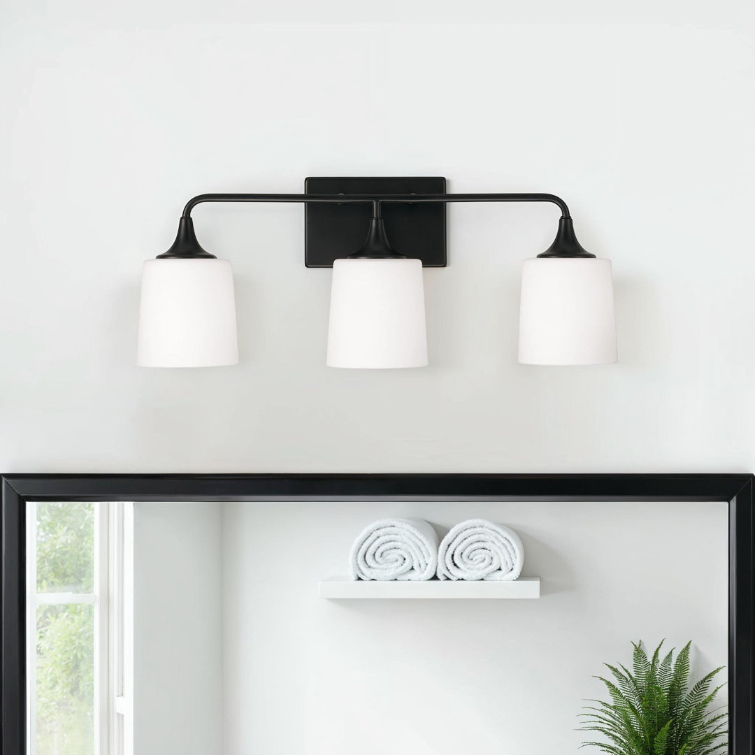 Pudsey 3 - Light Dimmable Vanity Light Willa Arlo™ Interiors 