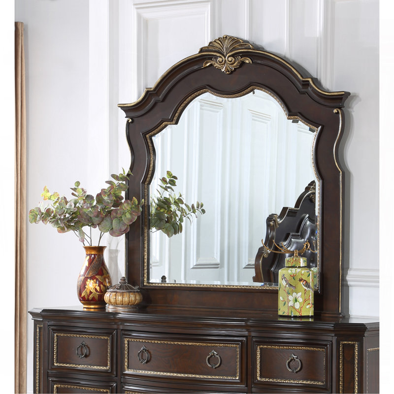 Cherry Framed Mirror