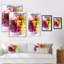 Modern Energetic Color Dance VI - Art sur toile moderne et contemporain-1348004904-1348004917
