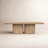 Tikal Barto Dining Table-Aged Smoked Oak