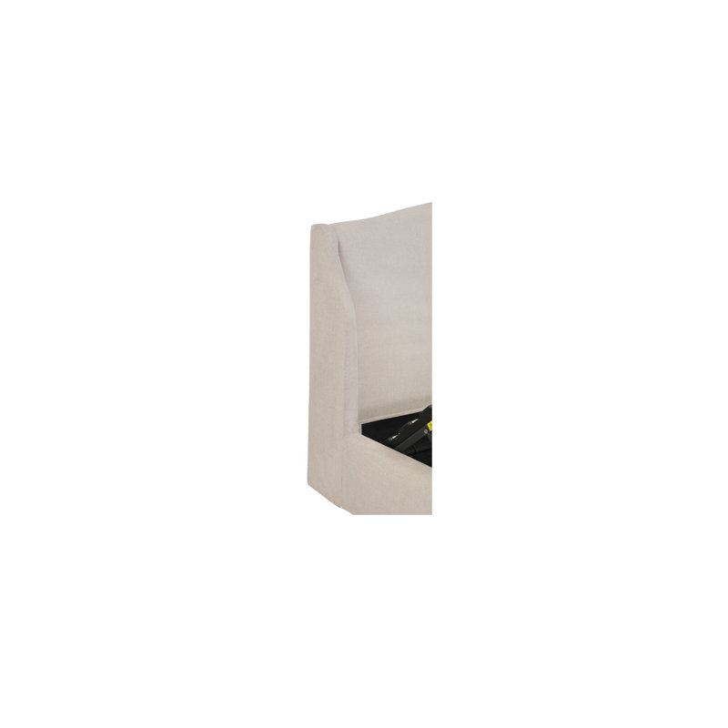 Weston King Storage Bed Cream, Cream, King