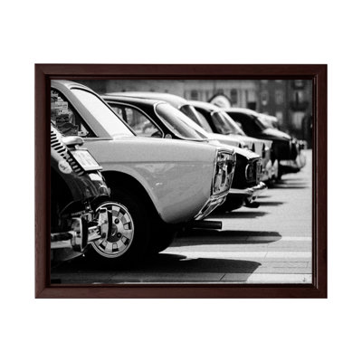 Parked Classic Cars
