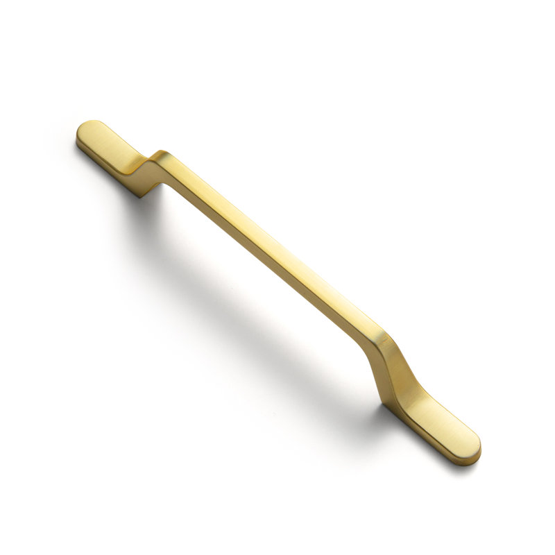 Ensemble de poignées de barre, Laiton foncé brossé, 5 1/16"