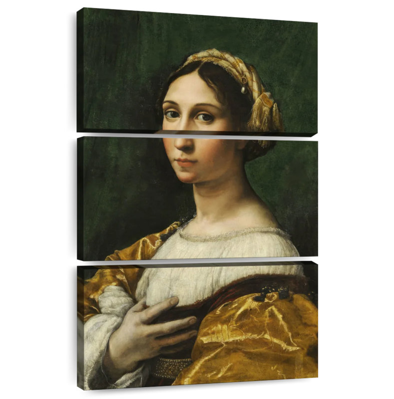 Portrait de jeune femme Leisha 1515-1520, H 32 po x l 20 po