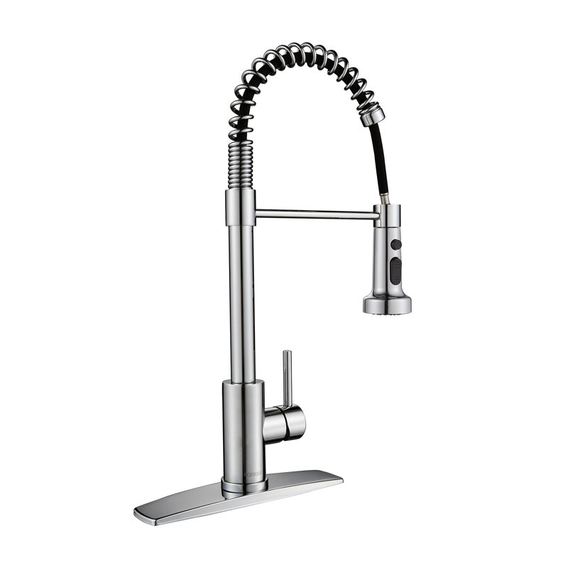 Blue Elephant Pull Down Kitchen Faucet, Chrome