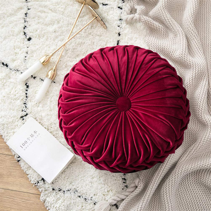 Velvet Reversible Throw Pillow