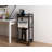 20.8 x 13.8 x 40 inches 3-Tier Movable Printer Stand with Storage Floor-Standing Rack on Wheels-93366864