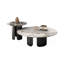 Ensemble de tables basses rondes White Stone-128965266-128965267