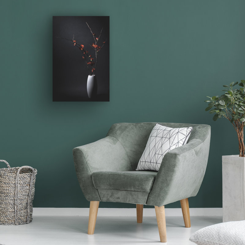 Daisuke Kiyota, coing japonais, art sur toile, H 12 po x l 19 po