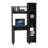Versalles Writing Desk, Modern Studio or Office Desk, Two Superior Shelves, And Five Side Open Shleves For Books Organization-1970955625