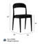 Chaise rembourrée Loar-118085874-118085870