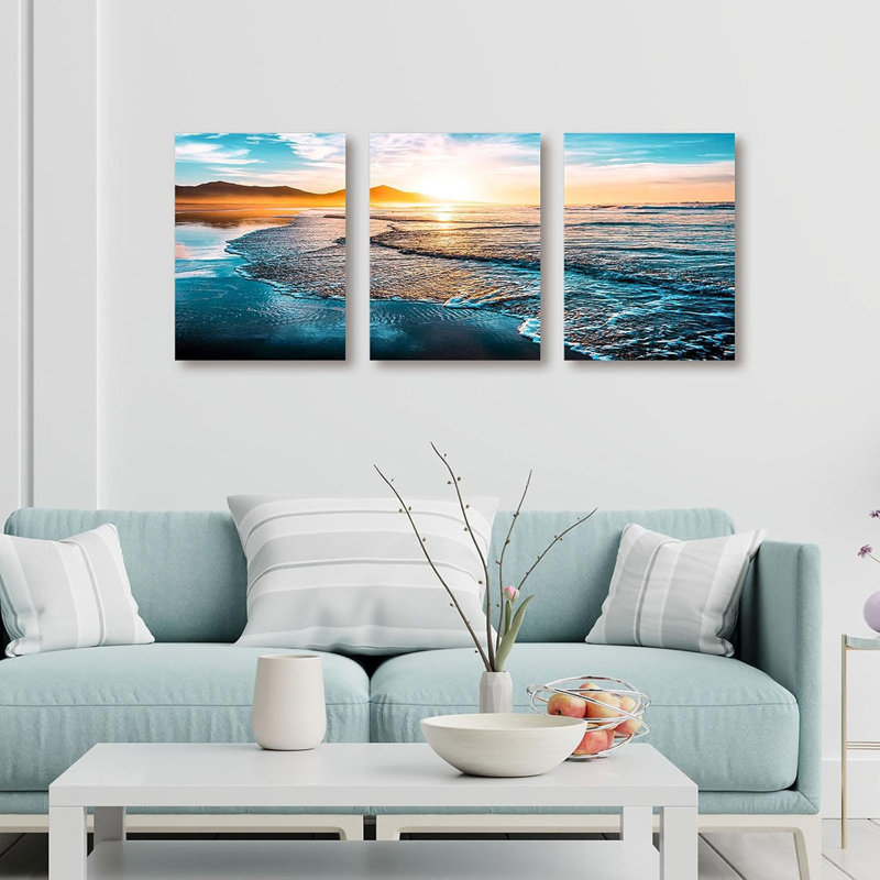 3 Piece Wrapped Canvas Print