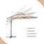 Parasol en porte-à-faux 10 pi Gordonville-685089534