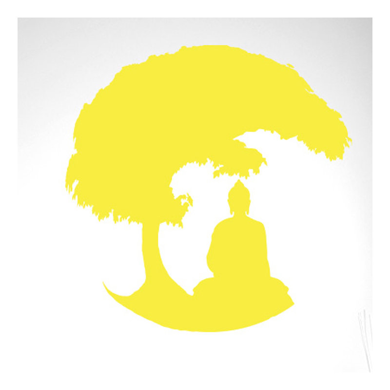 Religious & Spiritual Wall Decal, Bright Yellow