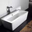 Robinet de baignoire autoportant avec douche à main, noir mat de qualité construction