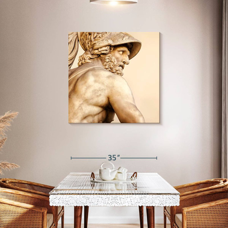 Statue Leisha de Menelaus, H 36 po x l 36 po
