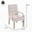 Chaises de salle à manger rembourrées avec accoudoirs, ensemble de 2-1694858017-1694858022