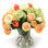 Polysilk Mixed Assortment Arrangement in Vase