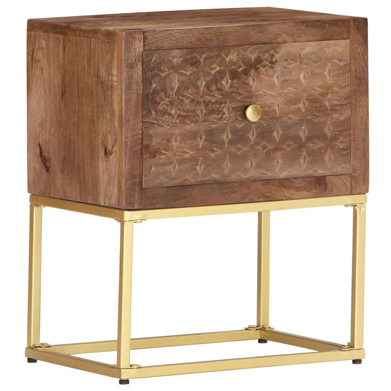 Neith 40cm W Bedside Table