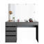 Aneta Dressing Table with Mirror