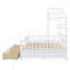 Lit en bois avec 2 tiroirs et tablette de rangement-1034100056