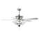 52" Engebretson 5 - Blade Crystal Ceiling Fan with Remote Control and Light Kit Included
