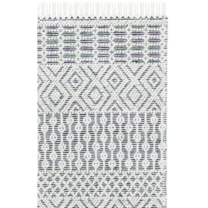 Tapis tissé à la main Southwestern Southwestern, Carré 8 pi