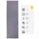 Washable Anti Slip Berber Style Loop Pile Gray Color Rug for Hallway Stairway Entryway Kitchen