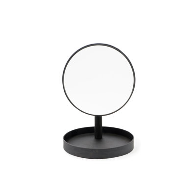 Look Round Walnut Mirror