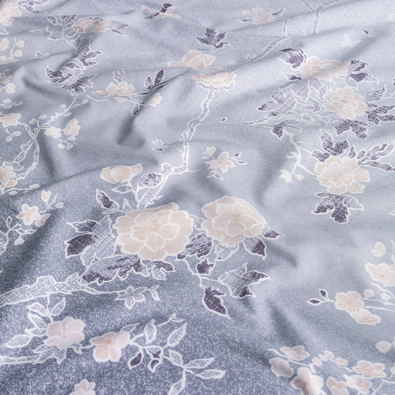 Duvet Cover, Blue Floral