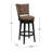 Bittu Swivel Upholstered Faux Leather Counter Stool-130695460-107054693