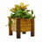 Pot à fleurs surélevé en bois-7366365