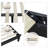 Kaylin Premium Solid Wood Platform Bed Frame with Headboard – 800 lb Capacity, No Box Spring Needed, Fits All Mattresses-92364659-92364658