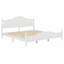 Base de lit plateforme en bois Classic Classic, système de support à lattes de bois-129605028
