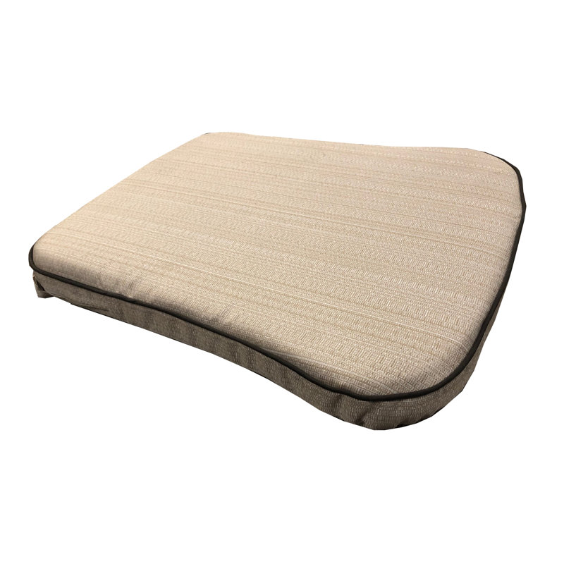 Outdoor Dining Chair Seat Cushion, 2" H x 19" W x 21" D
