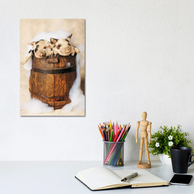 Bath Boys 1 Piece Wall Art on Canvas
