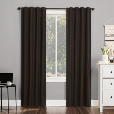 Panneau de rideau occultant et isolant avec passe-tringle Wayfair Basics® Cambell