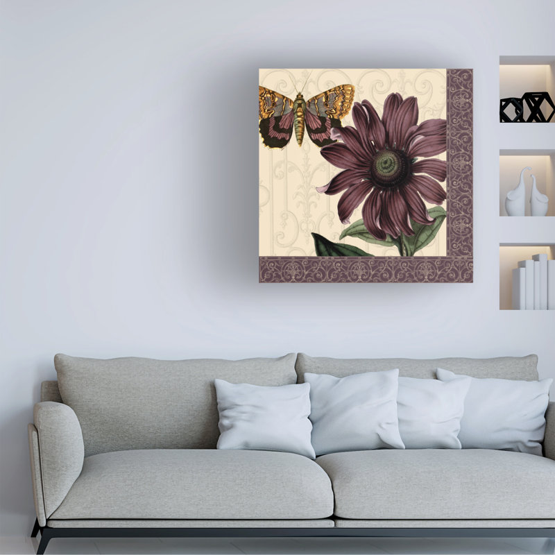 Art mural sur toile tendue - «Autumn Joy - Square» de Gail Fraser pour décoration de salon, de chambre à coucher ou de bureau - 35 x 35