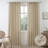 Janie Rod Pocket Semi-Sheer Curtain Panel Pair-1641553956-1641553953