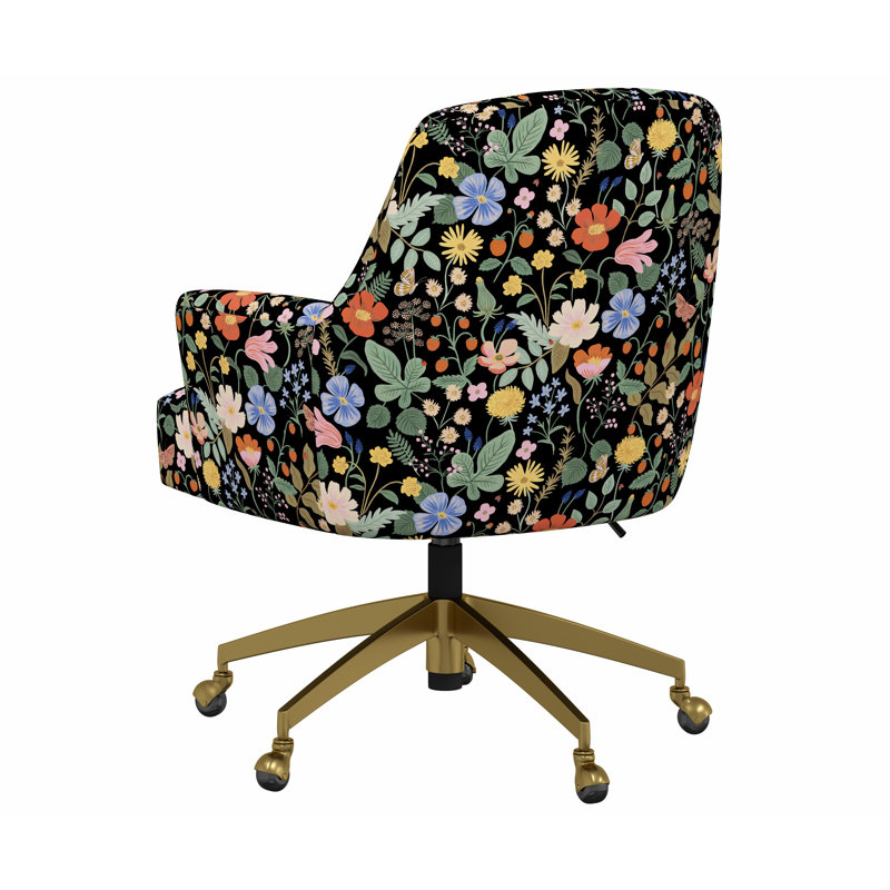 Rifle Paper Co. x Cloth & Company Yvette Office Chair - Thumbnail 5