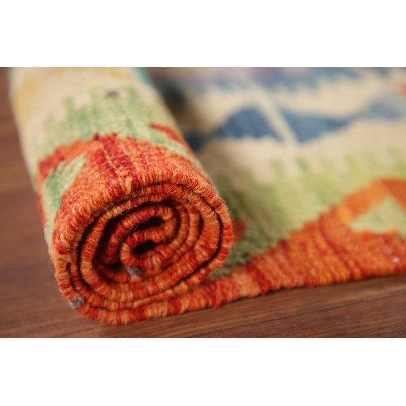 Multolor Kilim Oriental Accent Rug 3x4